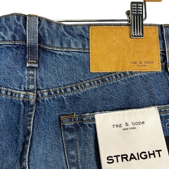 Rag & Bone women's NINA STRAIGHT HIGH-RISE ANKLE CIGARETTE Monty jeans size 31 - Picture 11 of 13